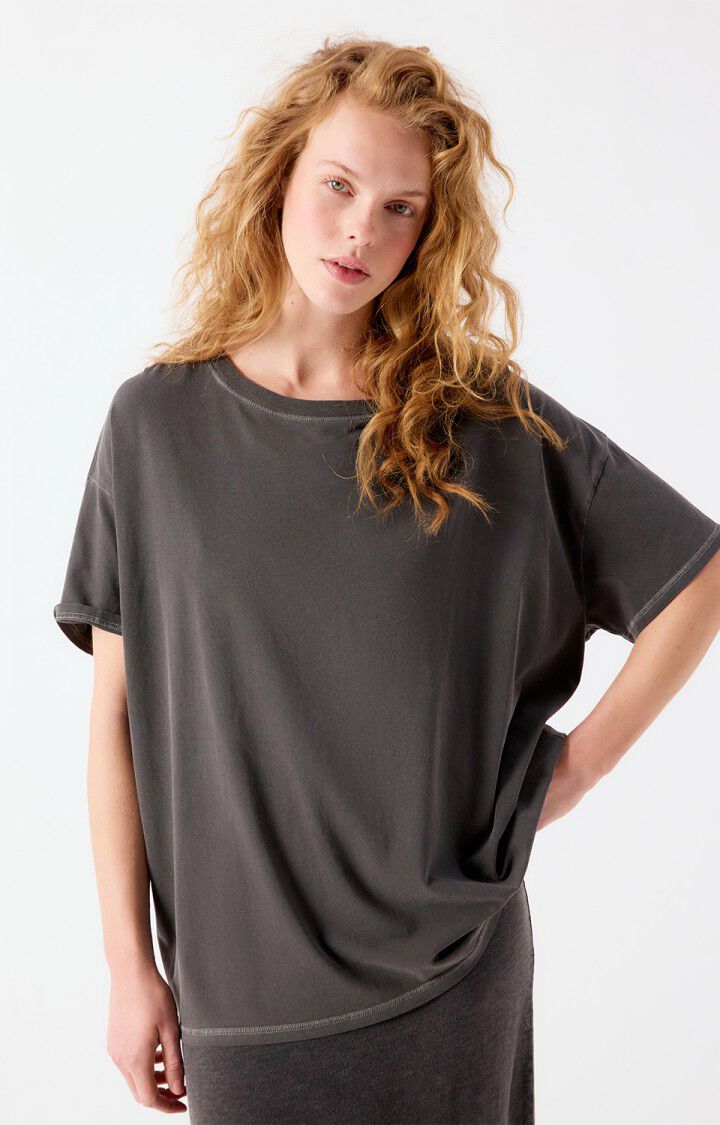 Women's t-shirt Pymaz - VINTAGE CARBON - Black