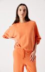 Women's sweatshirt Atubay - CLEMENTINE - Orange - S