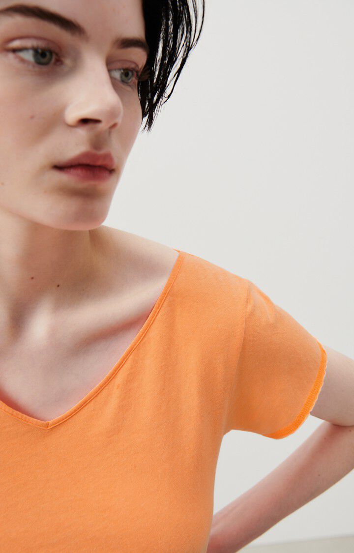 T-shirt femme Aksun, ORANGE FLUO, hi-res-model