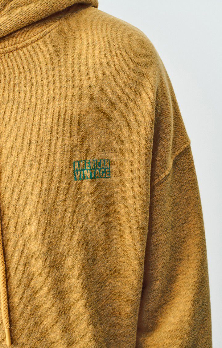 Men's sweatshirt Doven, OVERDYED CURRY, hi-res-model