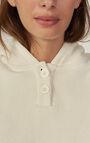 Women's sweatshirt Vizboro, ECRU, hi-res-model