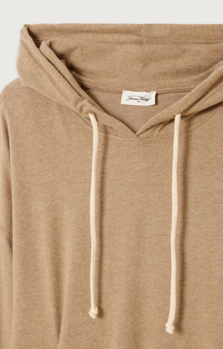 Women's hoodie Ypawood, MELANGE MACCHIATO, hi-res