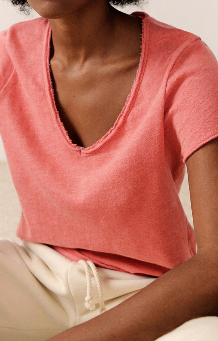 Women's t-shirt Sonoma, BLUSH MELANGE, hi-res-model
