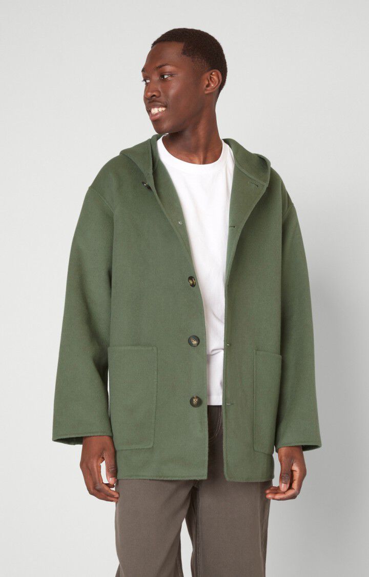 manteau cos vert