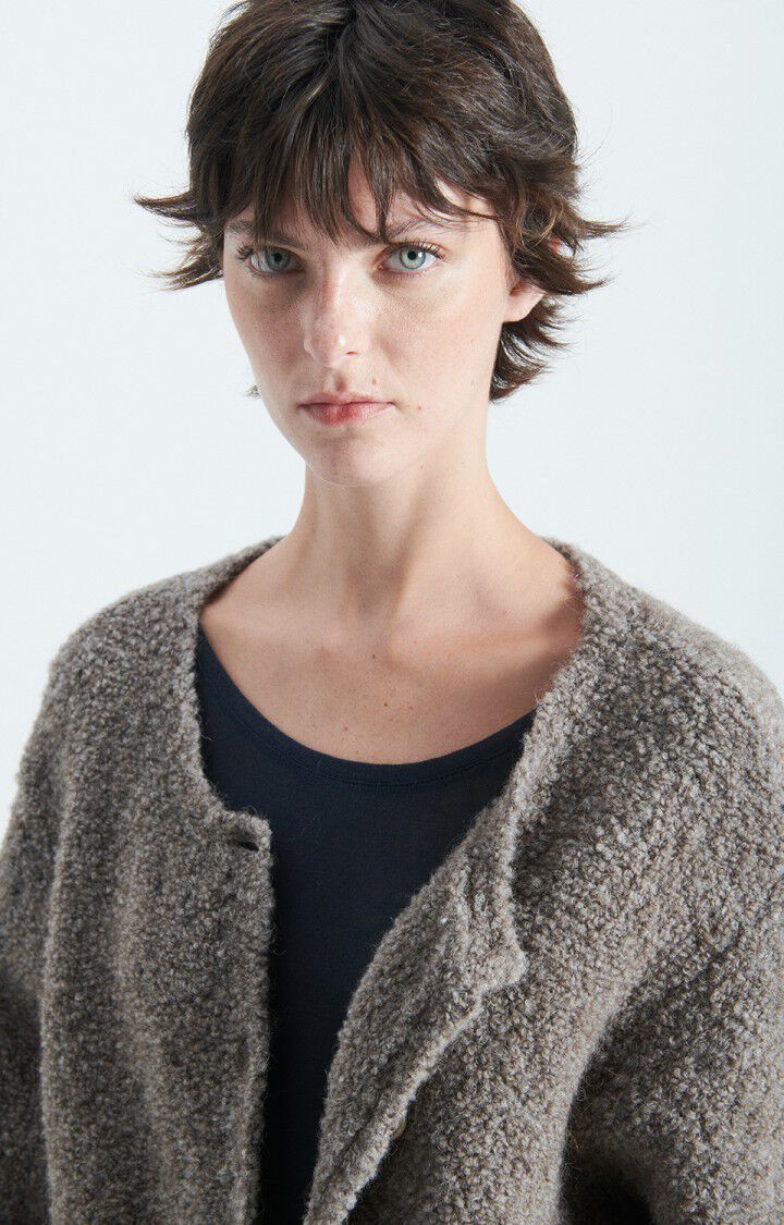 Women's cardigan Zolly, MOLE MELANGE, hi-res-model