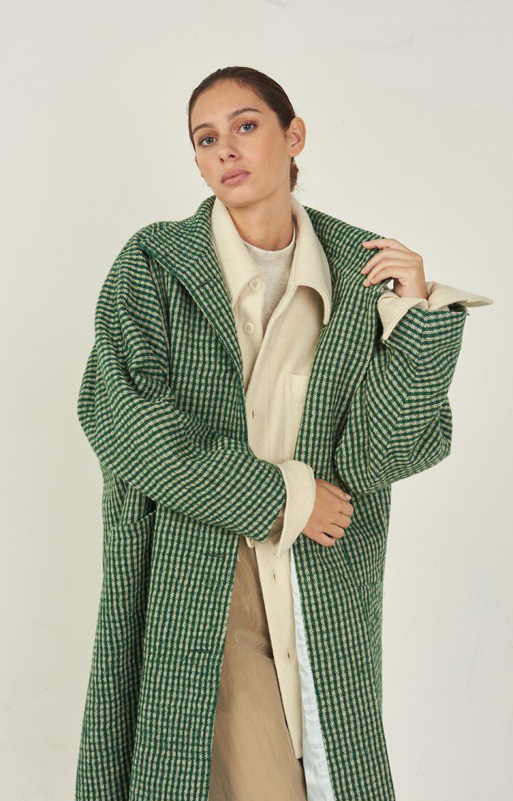 Manteau femme Nanbay, CARREAUX PELOUSE, hi-res-model