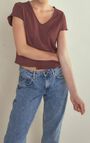 Damen-T-Shirt Sonoma, GRANAT VINTAGE, hi-res-model