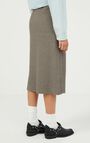 Women's skirt Yatcastle, BROWN MELANGE, hi-res-model