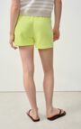 Women's shorts Hapylife, NEON YELLOW, hi-res-model