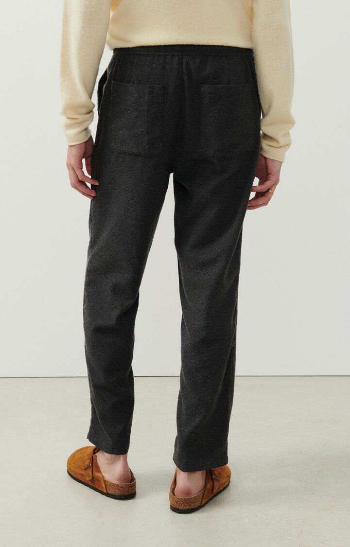 Men's trousers Dakota, MELANGE CHARCOAL, hi-res-model