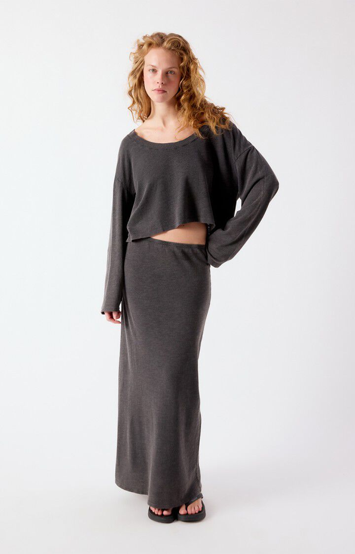 Women&rsquo;s T-shirt Pojy - VINTAGE CARBON - Black - S