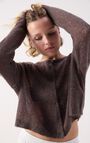 Women's cardigan Bodyrow - MOTTLED HEDGEHOG - Brown - XS-S