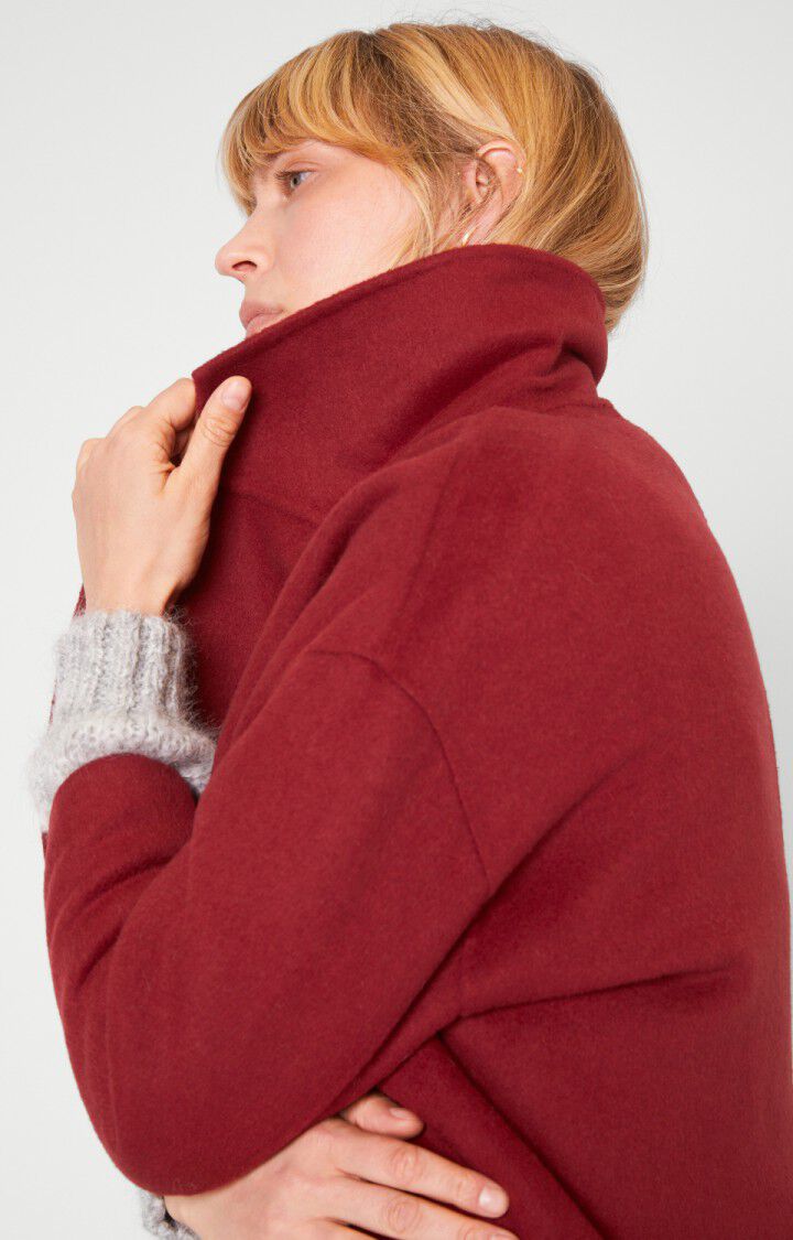 Women's coat Dadoulove, CHERRY, hi-res-model