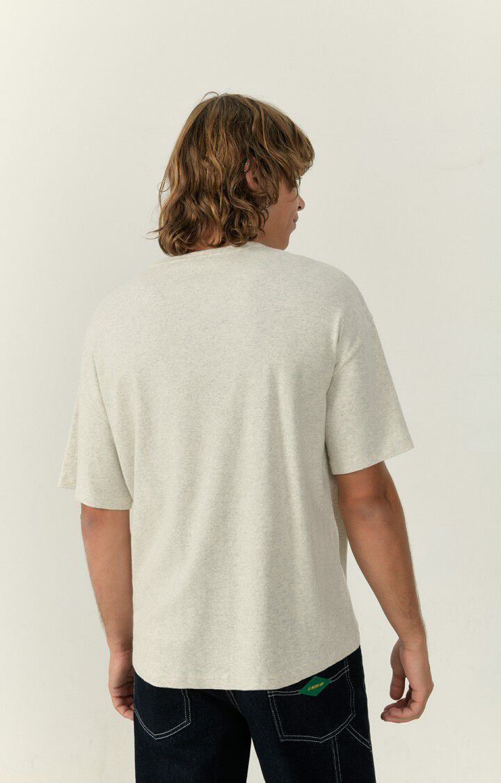 Men's t-shirt Bozy, MELANGE CREAM, hi-res-model