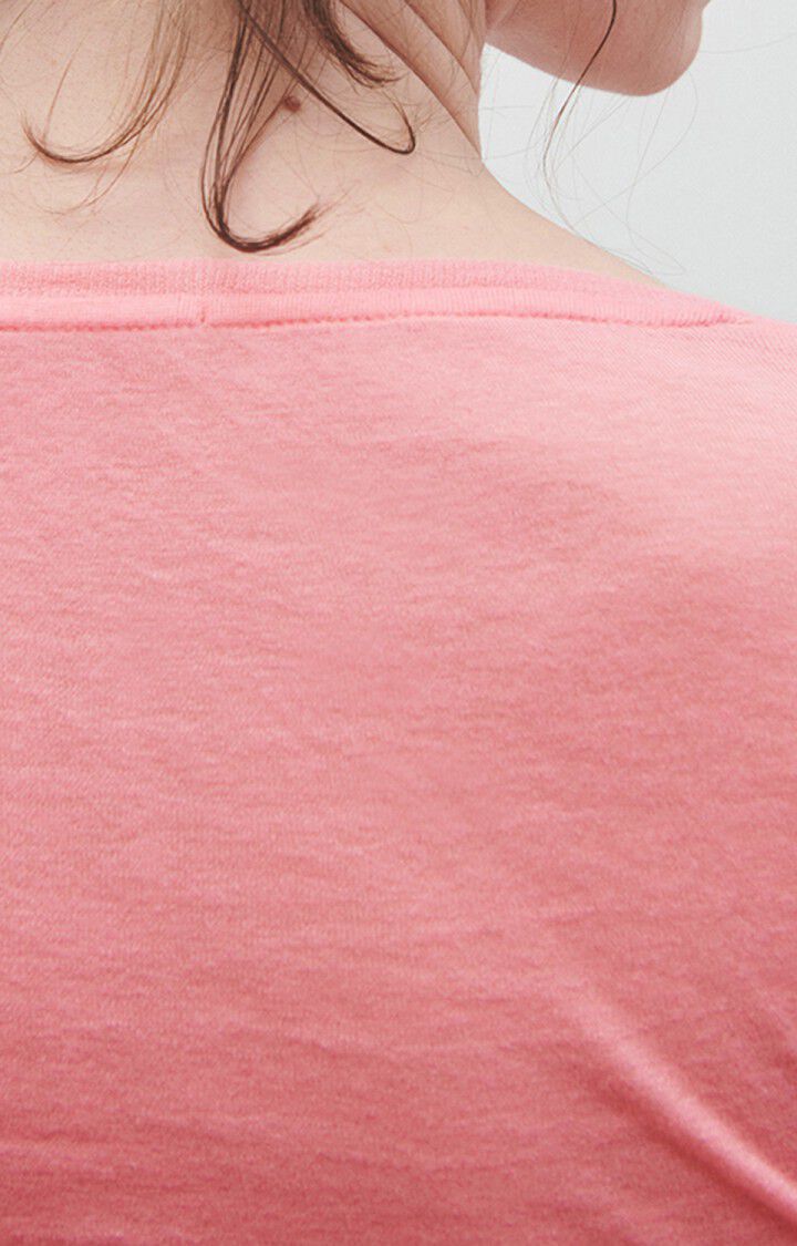 Damen-T-Shirt Massachusetts - FLAMINGO VINTAGE - Rosa - S