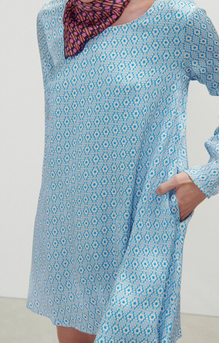 Damenkleid Shaning - MIA - Blau - Blanc - S