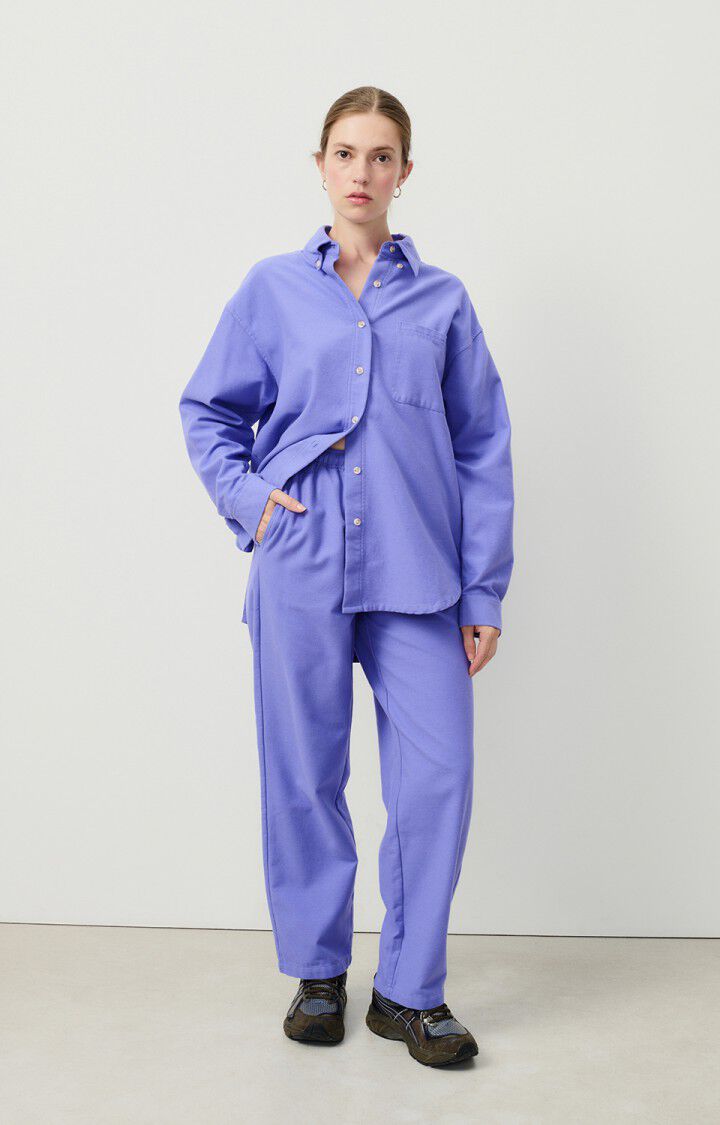 Women's trousers Dakota, PROVENCE MELANGE, hi-res-model