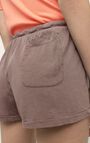 Women's shorts Vegiflower, CACAO, hi-res-model