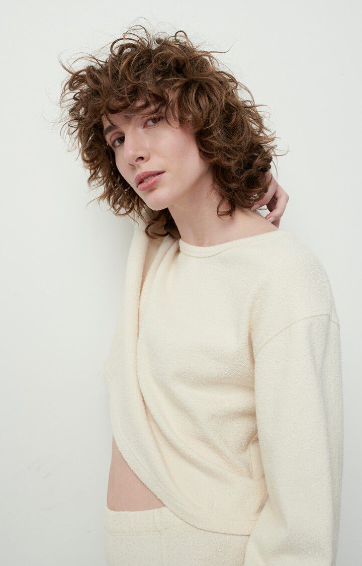 Women's sweatshirt Noogy, ECRU, hi-res-model