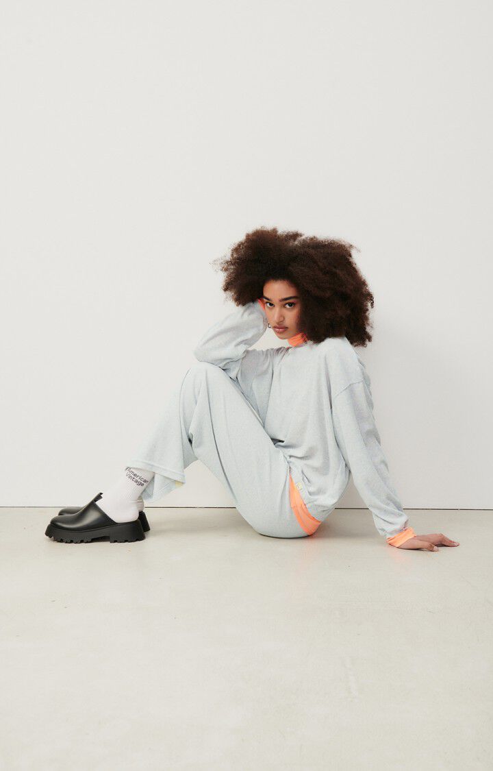 Women's sweatshirt Ukoz - BABY BLUE MELANGE - Blue - S