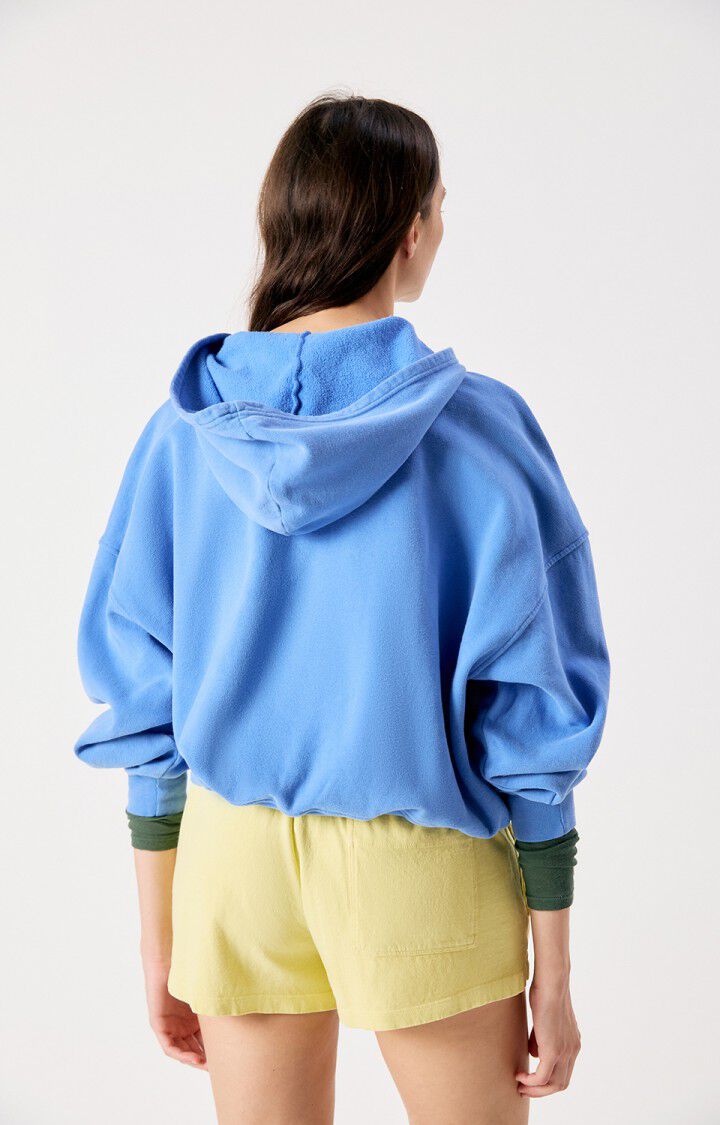 Women's hoodie Plizzy - VINTAGE NAUTICAL BLUE - Blue