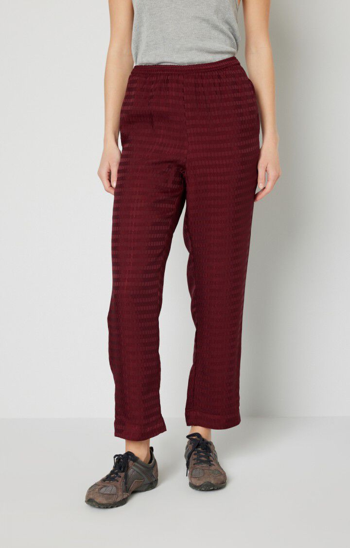 Women's trousers Bukbay, CARDINAL, hi-res-model
