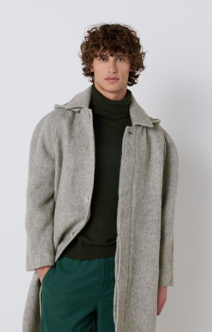 Men's coat Roly - CLOUD MELANGE 79 Long sleeve Grey - H23