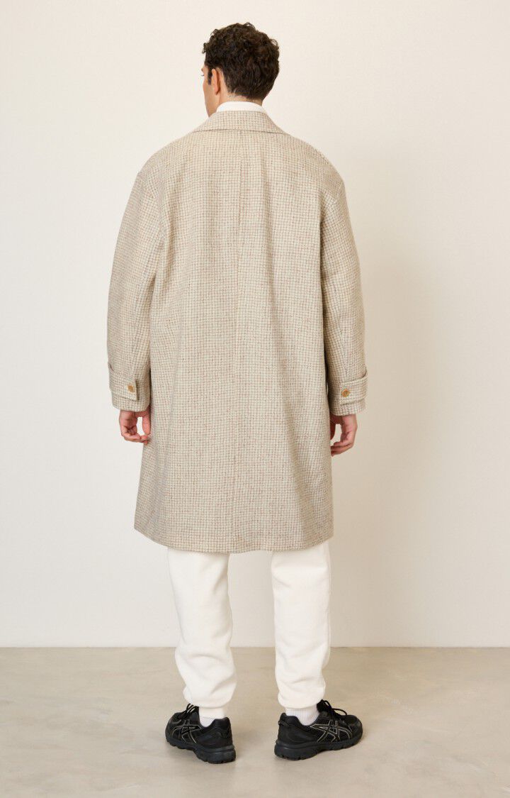 Men's coat Tunay, ECRU CHECK, hi-res-model