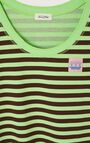 Canotta donna Gixy - STRISCE SALVIA - Verde - Noir - XS-S