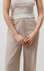 Women's trousers Kybood, BEIGE STRIPES, hi-res-model