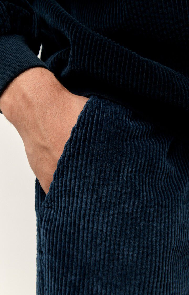 Men's trousers Padow, ABYSS, hi-res-model