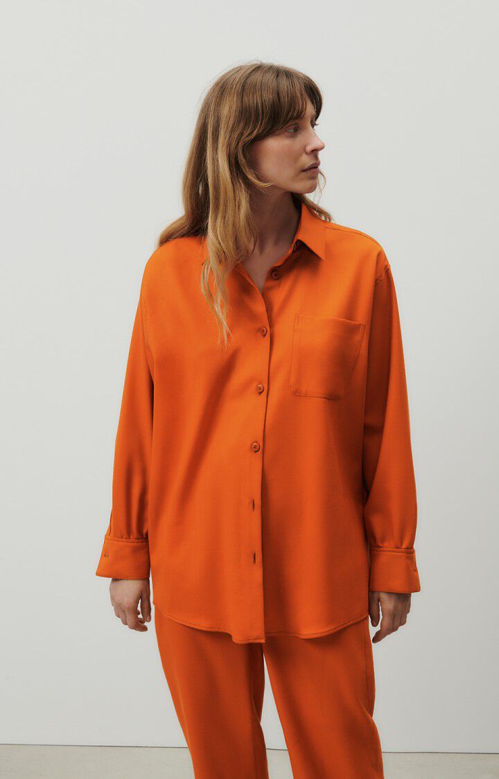 Women's shirt Tabinsville, CINNAMON, hi-res-model