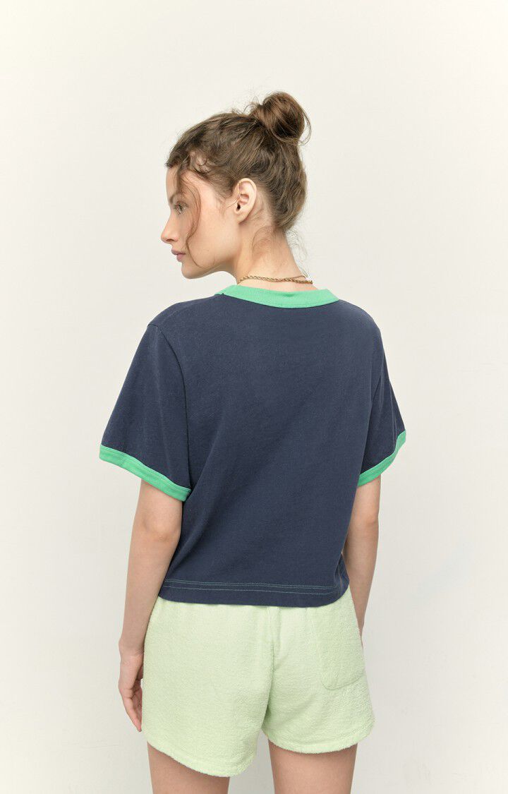 Women's t-shirt Ylitown, PETROL, hi-res-model