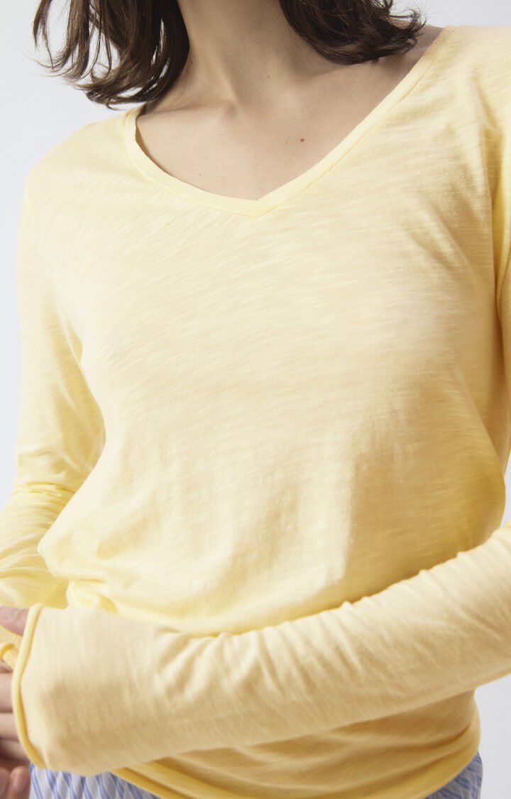 Damen-T-Shirt Jacksonville - VANILLE VINTAGE - Gelb - XS