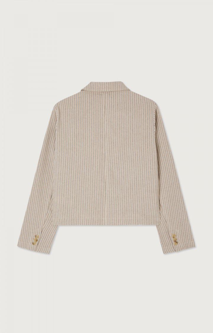 Blazer femme Kybood - RAYURES BEIGES - Beige - Marron - S