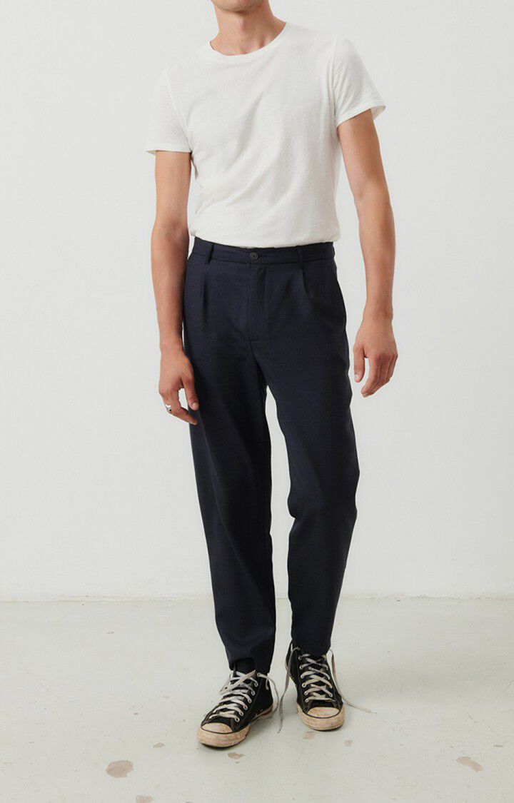 Pantalon homme Tabinsville - NAVY CHINE - Bleu