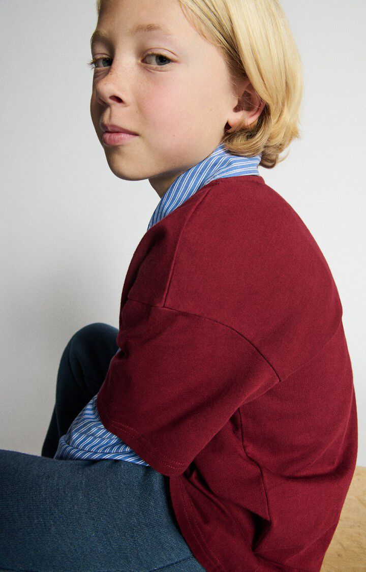 Kids&rsquo; t-shirt Fizvalley - CANNEBERGE VINTAGE - Red - 5