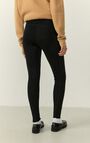 Women's leggings Voklay, BLACK, hi-res-model