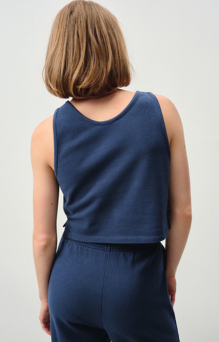 D&eacute;bardeur femme Hodatown - NAVY CHINE - Bleu - M