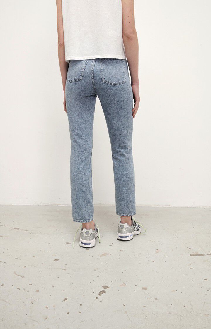 Jeans ajustado mujer Fybee, AZUL PIEDRA, hi-res-model