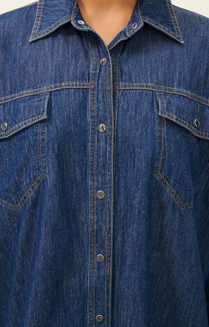 Women's shirt Lazybird, BLUE, hi-res-model