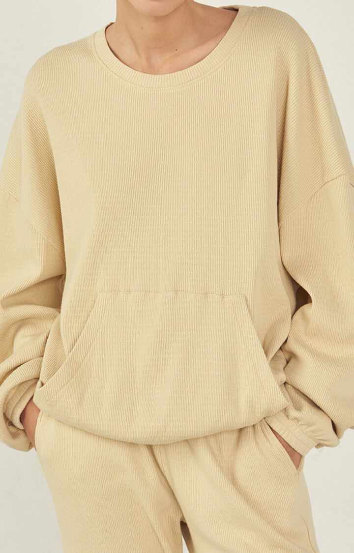 Women's sweatshirt Luto, SAND, hi-res-model
