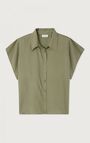 Women's shirt Okyrow, OLIVE STRIPED, hi-res