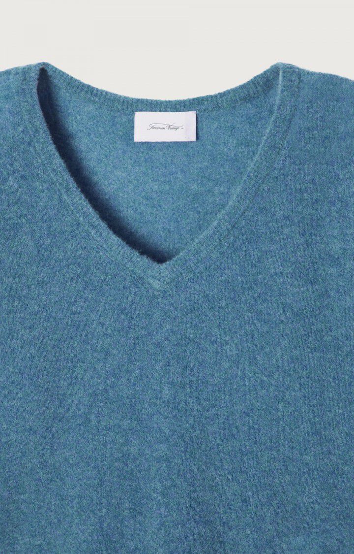 Damen-Pullover Razpark - MAISBLUME MULTIMELIERT - Blau - S