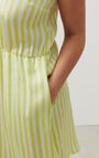 Women's dress Shaning, FLUORESCENT YELLOW STRIPES, hi-res-model