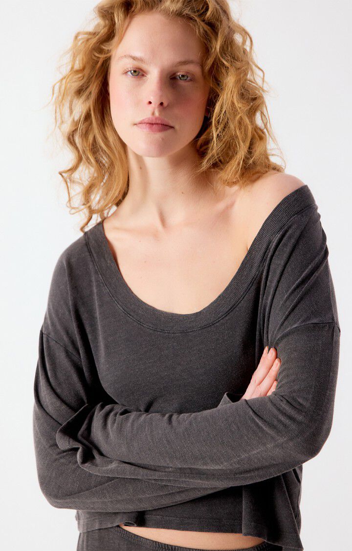 Women&rsquo;s T-shirt Pojy - VINTAGE CARBON - Black - S