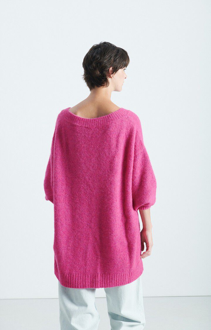 Women's jumper East, MAGENTA MELANGE, hi-res-model
