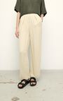 Pantalon femme Vimbow - ECRU CHINE - Beige - S