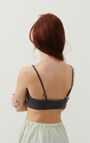Women's bra Ypawood, CARBON MELANGE, hi-res-model