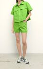 Women's shorts Tineborow, VINTAGE GREEN APPLE, hi-res-model